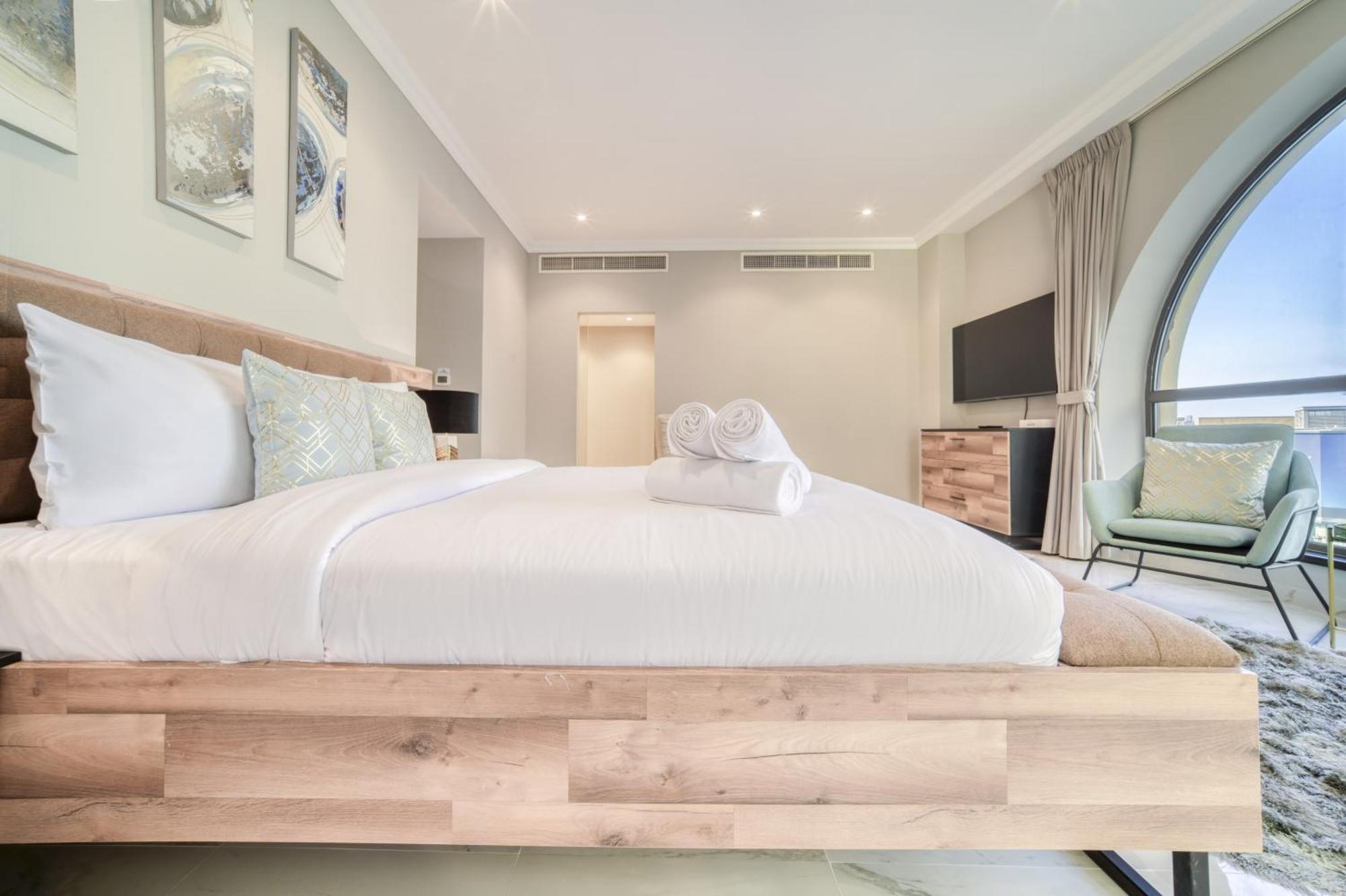 New! Sea View Luxurious 4 Bedroom Duplex Dubái Exterior foto