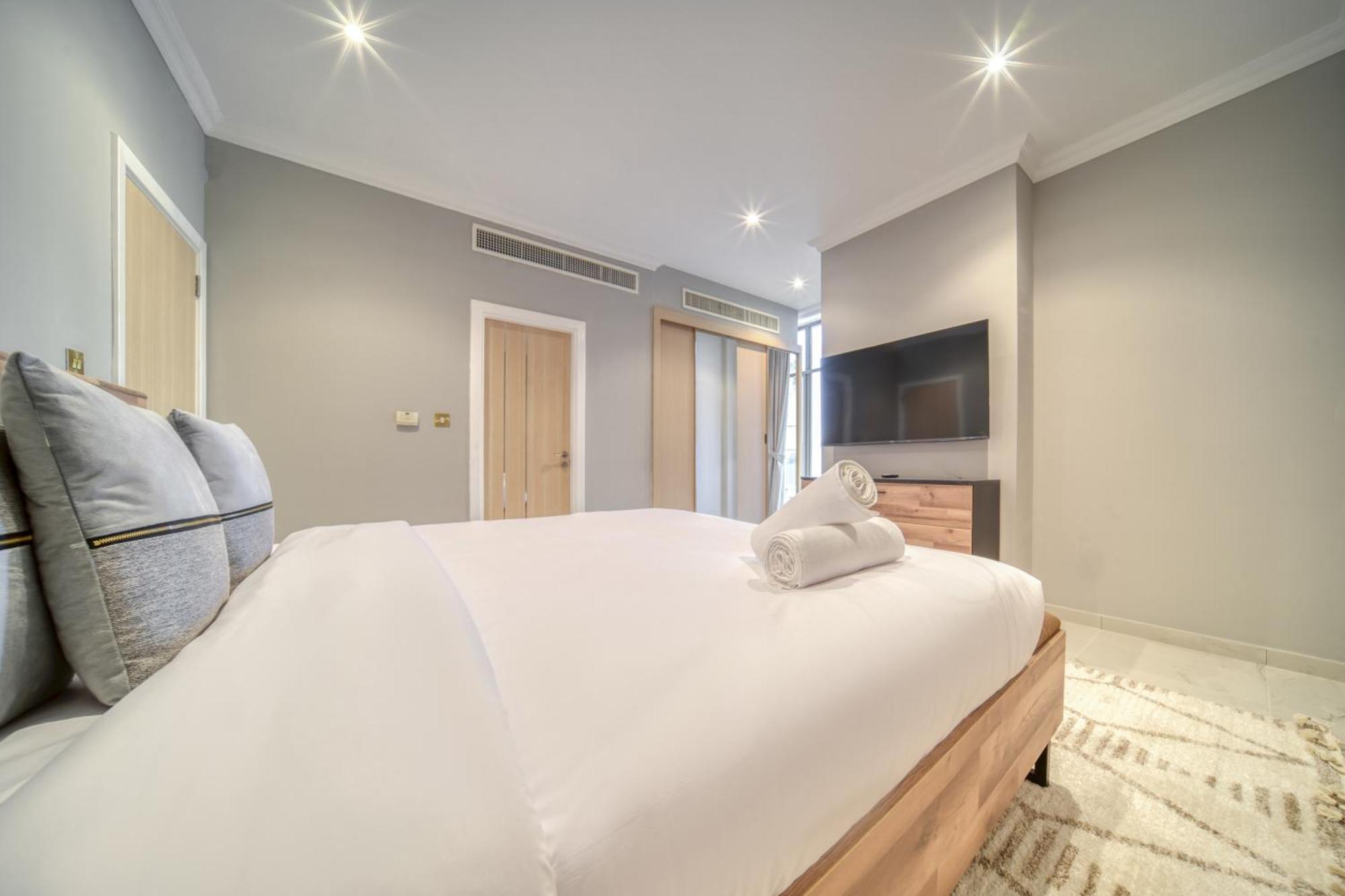 New! Sea View Luxurious 4 Bedroom Duplex Dubái Exterior foto