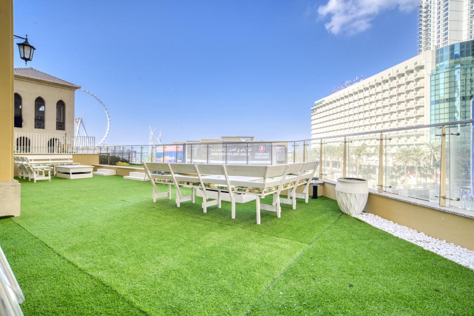 New! Sea View Luxurious 4 Bedroom Duplex Dubái Exterior foto